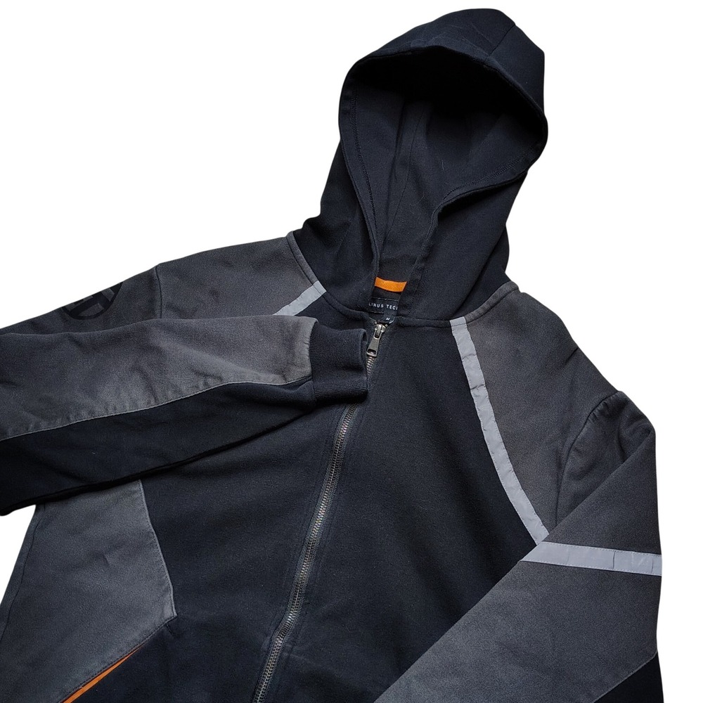 Linus Tech Tips Jacket Mens Medium LTT Swacket Full Zip Reflective Athleisure